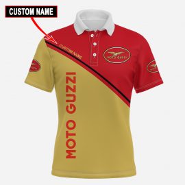 Gift For Him Gift For Husband Moto Guzzi Full Printing Polo Shirt LP51