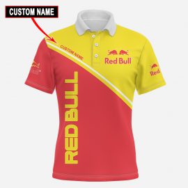 Gift For Him Gift For Husband Red Bull Full Printing Polo Shirt LP35