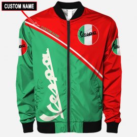Personalized Vespa Unique Design Cool Bomber Jacket Gift Idea For Fan I
