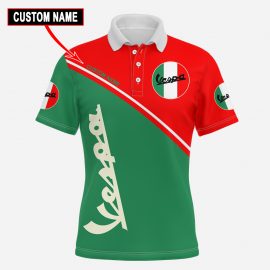 Gift For Him Gift For Husband Vespa Full Printing Polo Shirt LP10