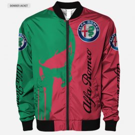 Alfa Romeo Cool Design Racing Style Bomber Jacket Gift Idea For Fan I