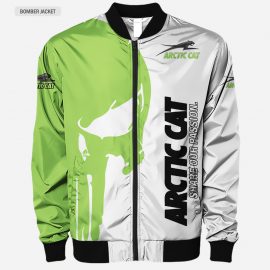 Arctic Cool Design Racing Style Bomber Jacket Gift Idea For Fan I