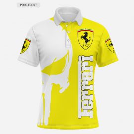 Gift For Him Gift For Husband Ferrari Full Printing Polo Shirt LP14
