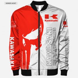 Gift For Him Gift For Husband Kawasaki Heavy Industries Full Printing Bomber Jacket LP23