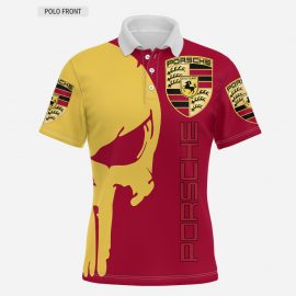 Gift For Him Gift For Husband Porsche Full Printing Polo Shirt LP80