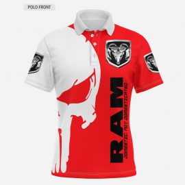 Gift For Him Gift For Husband Ram Full Printing Polo Shirt LP79