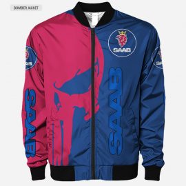 Gift For Him Gift For Husband SAAB Full Printing Bomber Jacket LP76