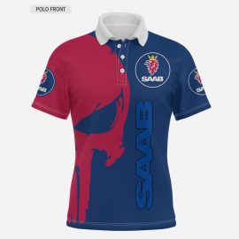 Gift For Him Gift For Husband SAAB Full Printing Polo Shirt LP76