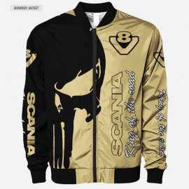 Scania Unique Design Cool Bomber Jacket Special Gift Idea For Fan I