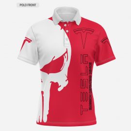 Gift For Him Gift For Husband Tesla Motors Full Printing Polo Shirt LP62