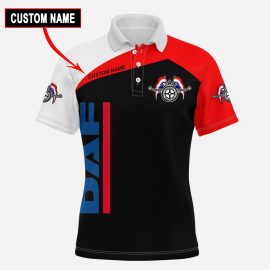 Gift For Him Gift For Husband Daf Full Printing Polo Shirt LP15