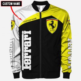 Gift For Him Gift For Husband Ferrari Full Printing Bomber LP30