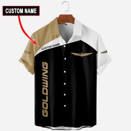 Gift For Him Gift For Husband Goldwing Full Printing Hawaiian Shirt PL4