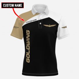 Gift For Him Gift For Husband Goldwing Full Printing Polo Shirt LP4