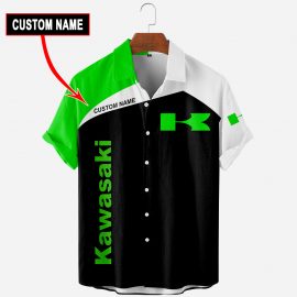Gift For Him Gift For Husband Kawasaki Full Printing Hawaiian Shirt PL1