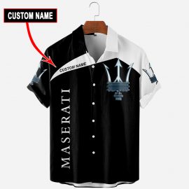 Gift For Him Gift For Husband Maserati Full Printing Luxury Car Hawaiin Shirt LP26