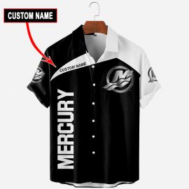 Gift For Him Gift For Husband Mercury Marine Full Printing Luxury Car Hawaiin Shirt LP25