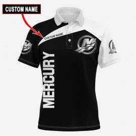 Gift For Him Gift For Husband Mercury Marine Full Printing Polo Shirt LP25