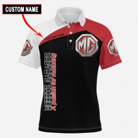 Gift For Him Gift For Husband MG Cars Full Printing Polo Shirt LP69