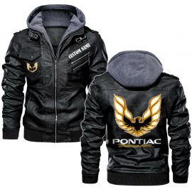 Pontiac Trans Am Personalized Leather Jacket Warm Jacket Winter Outer Wear