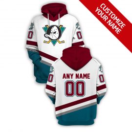 Personalized Name And Number Reverse Retro Jerseys Anaheim Ducks
