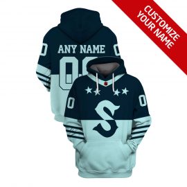 Personalized Name And Number Reverse Retro Jerseys Seattle Kraken
