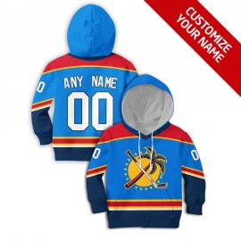 Personalized Name And Number Reverse Retro Home Jerseys Size Kid Florida Panthers