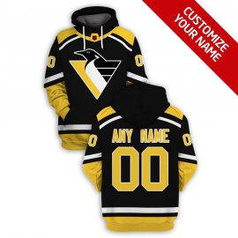 Personalized Name And Number Reverse Retro Jerseys Pittsburgh Penguins