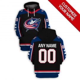 Personalized Name And Number Reverse Retro Jerseys Columbus Blue Jackets