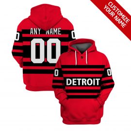 Personalized Name And Number Reverse Retro Jerseys Detroit Red Wings