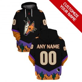 Personalized Name And Number Reverse Retro Jerseys Arizona Coyotes