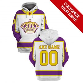 Personalized Name And Number Reverse Retro Jerseys Los Angeles Kings