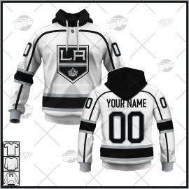 Personalized Men Los Angeles Kings Fanatics Branded White Away Home Break Home Jersey