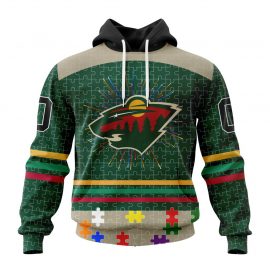 Minnesota Wild Specialized Fearless Aganst Autism