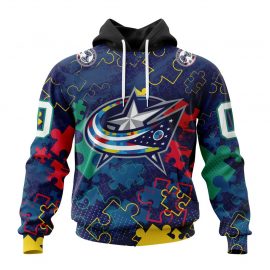 Columbus Blue Jackets Specialized Fearless Aganst Autism