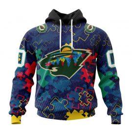 Minnesota Wild Specialized Fearless Aganst Autism