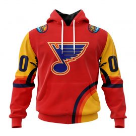 St Louis Blues Special All Star Game Design With Florida Sunset