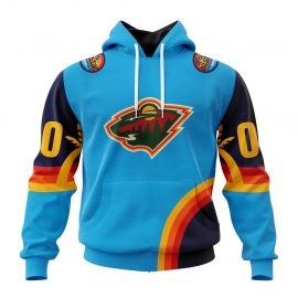 Minnesota Wild Special All Star Game Design With Atlantic Ocean
