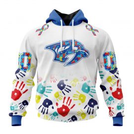Nashville Predators Special Autism Awareness Design