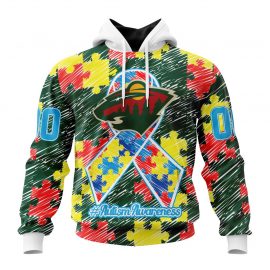 Minnesota Wild Special Autism Awareness Design