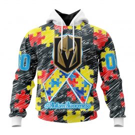 Vegas Golden Knights Special Autism Awareness Design