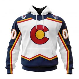 CA1 Colorado Jersey Avalanche Reverse Retro Kits Pullover Jersey Zip Up Jersey LP3