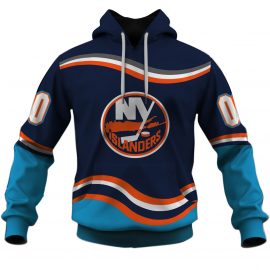 Personalized Name And Number Vintage New York Islanders Jersey 1997