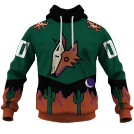 Personalized Phoenix Coyotes Arizona Coyotes 90s Vintage Jersey