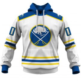 Personalized Buffalo Sabres 80s 90s Home Vintage Throwback Jersey