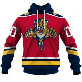 Personalized Florida Panthers 90s Throwback Vintage Away Jersey