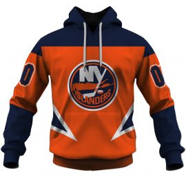 Personalized Name And Number Vintage New York Islanders Jersey 2004