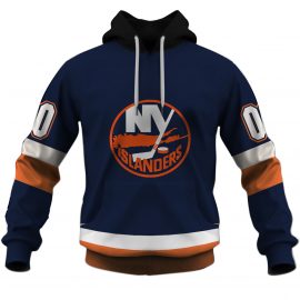 Personalized Name And Number Vintage New York Islanders Jersey 2002