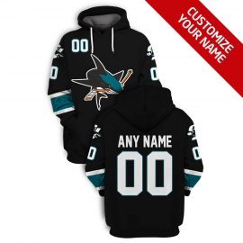 SJS2 San Jose Jersey Sharks Personalized Classic Jersey Zip Up Jersey LP41
