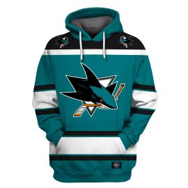 SJS3 San Jose Jersey Sharks Personalized Classic Jersey Zip Up Jersey LP42